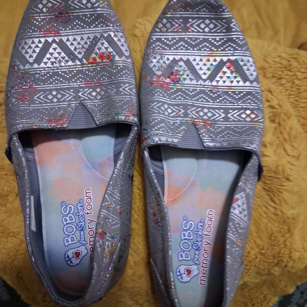 Skechers Women's Multicolor Patterned Flats